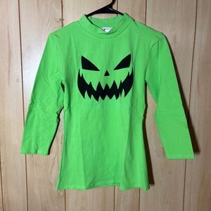 Vixen by Micheline Pitt - Bad girl Lime green Jack-o-Lantern top